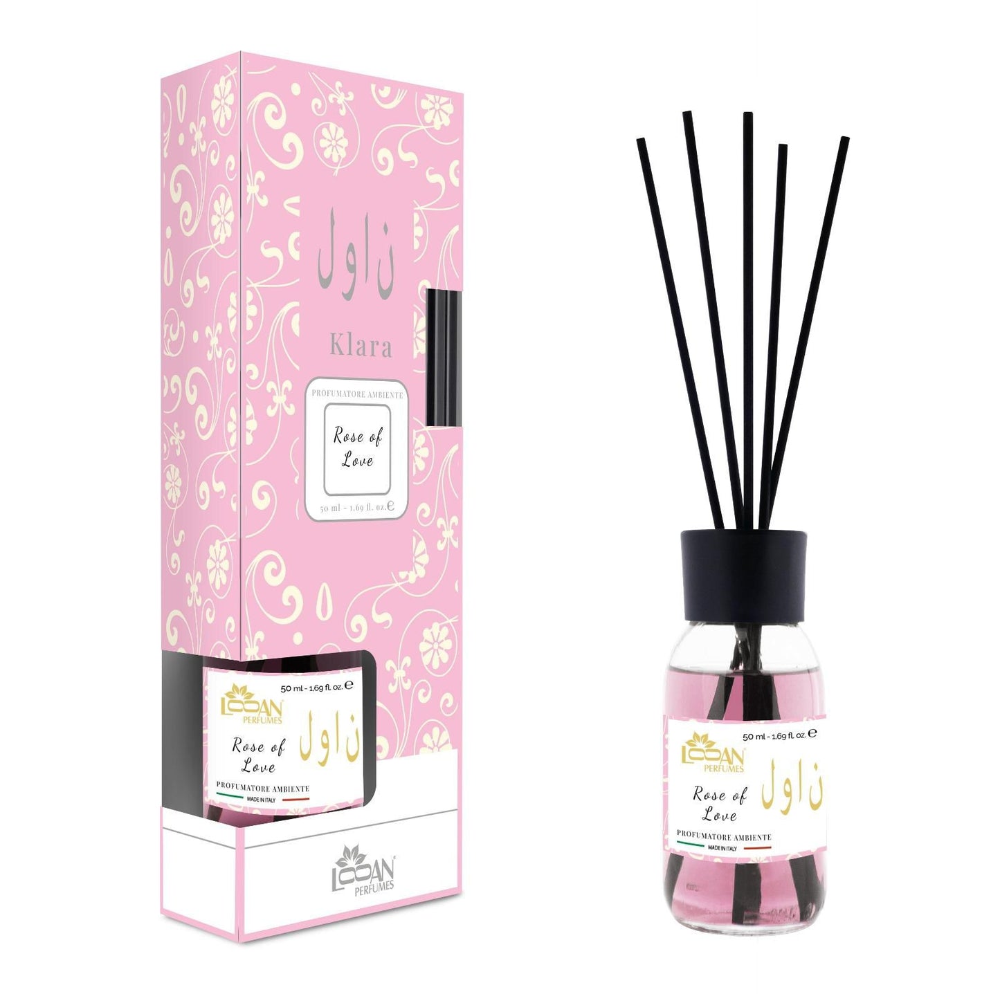 Diffusore di profumo KLARA Rose Of Love 50 ml