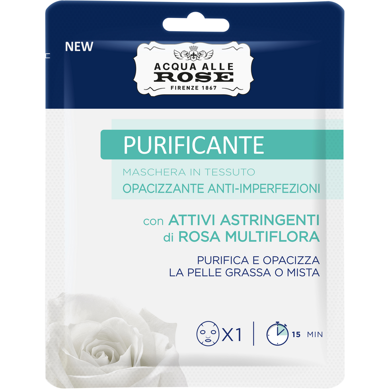 Acqua alle Rose MASCHERA VISO PURIFICANTE 1 PZ