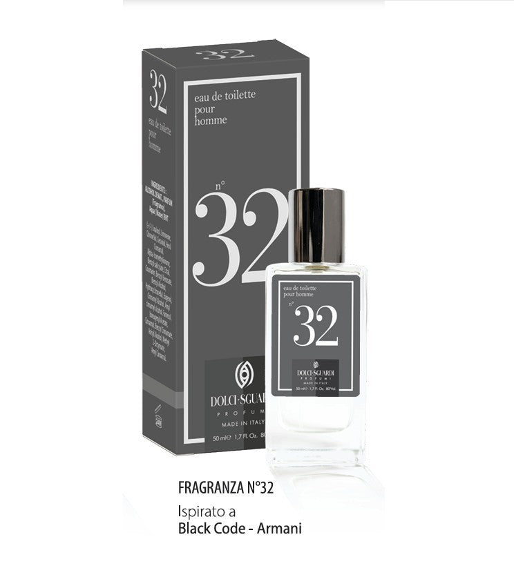 Profumo DOLCI SGUARDI N.32 (Black Code) 50 ml