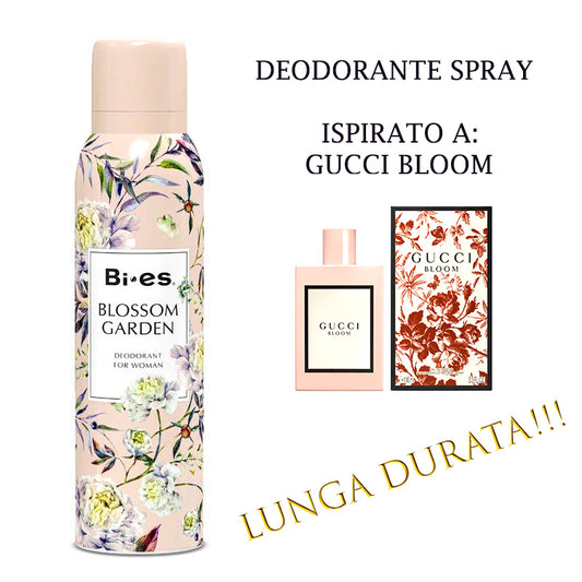 Blister 12pz. Deodorante Bi.Es. BLOSSOM GARDEN 150ml