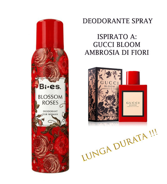 Blister 12pz. Deodorante Bi.Es. BLOSSOM ROSES 150ml