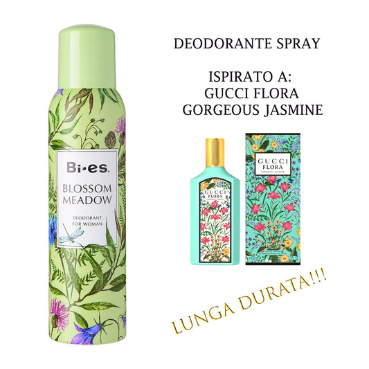 Blister 12pz. Deodorante Bi.Es. BLOSSOM MEADOW 150ml
