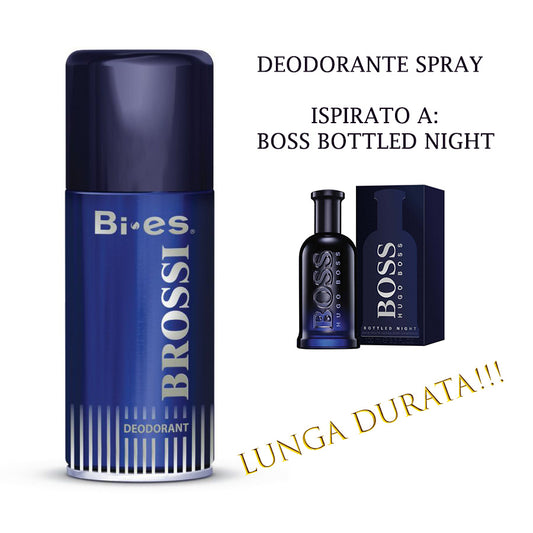 Blister 12pz. Deodorante Bi.Es. BROSSI BLUE 150ml
