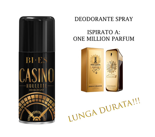 Blister 12pz. Deodorante Bi.Es. CASINO 150ml