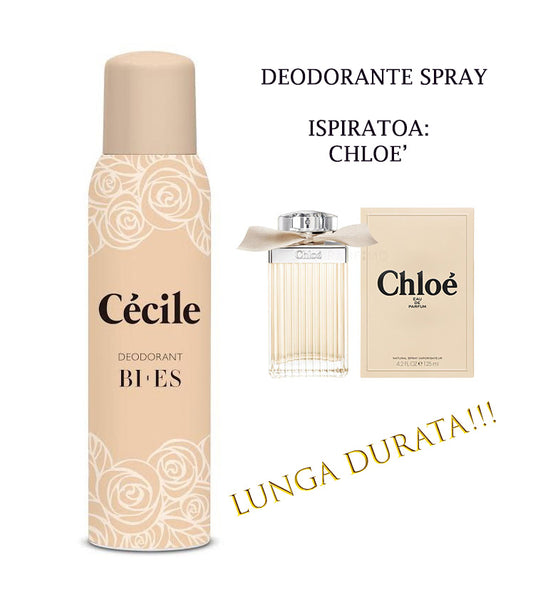 Blister 12pz. Deodorante Bi.Es. CECILE 150ml