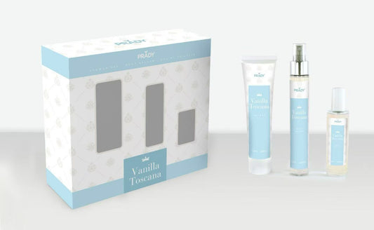 Confezione Prady VANILLA TOSCANA 3 pezzi