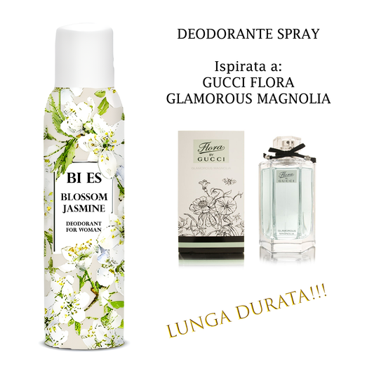 Blister 12pz. Deodorante Bi.Es. BLOSSOM JASMINE 150ml