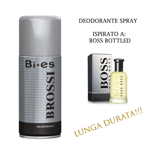 Blister 12pz. Deodorante Bi.Es. BROSSI 150ml