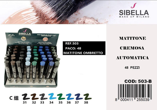 Sibella REF.503 MATITONE OMBRETTO cremosa Automatica