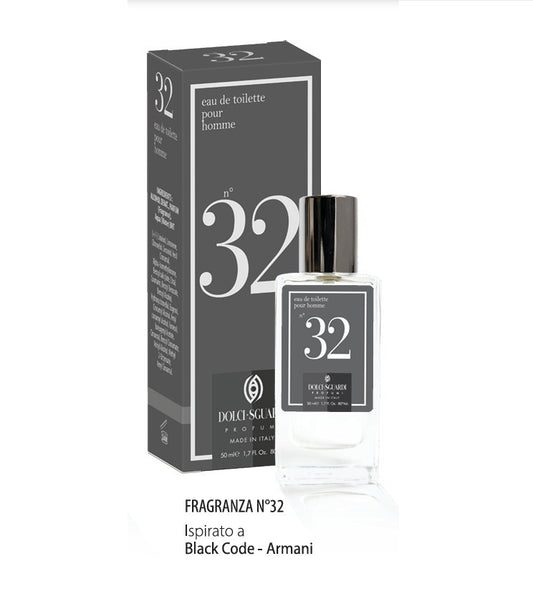 Profumo DOLCI SGUARDI N.32 (Black Code) 50 ml