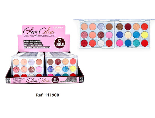 11190B Palette Ombretti GLAM COLOR
