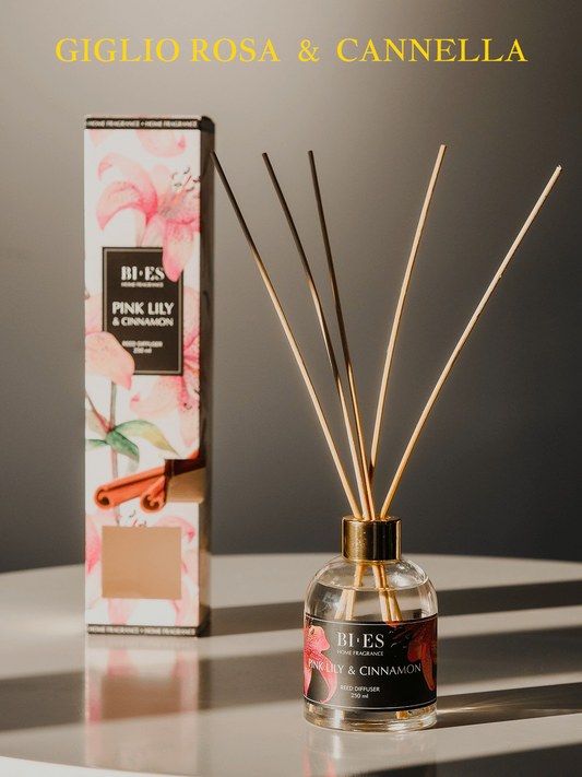 Diffusore ambiente BI.ES. 250ml PINK LILY & CINNAMON