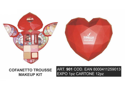 Sibella COFANETTO TROUSSE CUORE