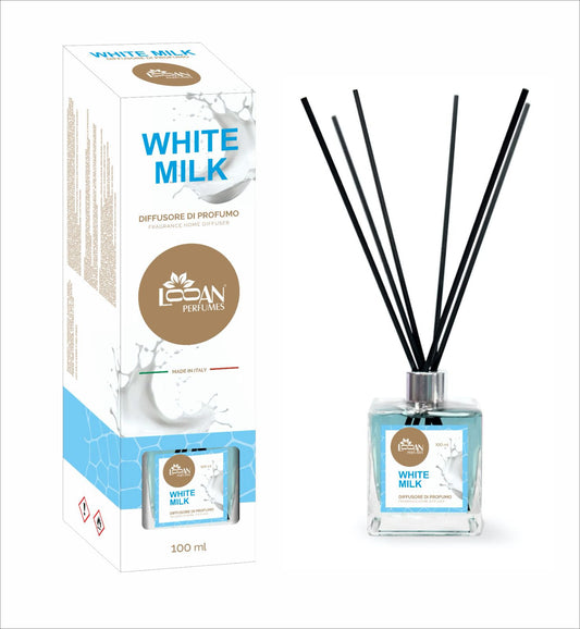 Diffusore di profumo WHITE MILK (Bianco Latte) 100 ml