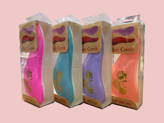 Spazzola DISTRICANTE grande bicolore ROSE